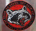 Eat Trash, Die Fast Racoon - Fridge Magnet