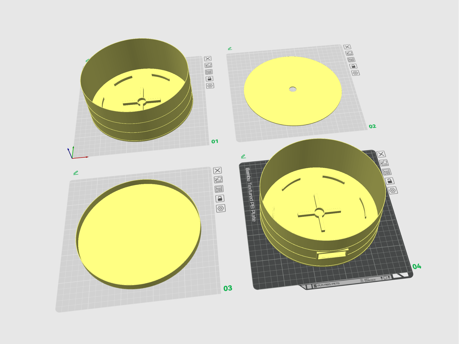 POTE PARA FILAMENTO - BY @Genial3dLab