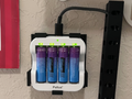 Pallus Q022 4 slot smart battery charger mount