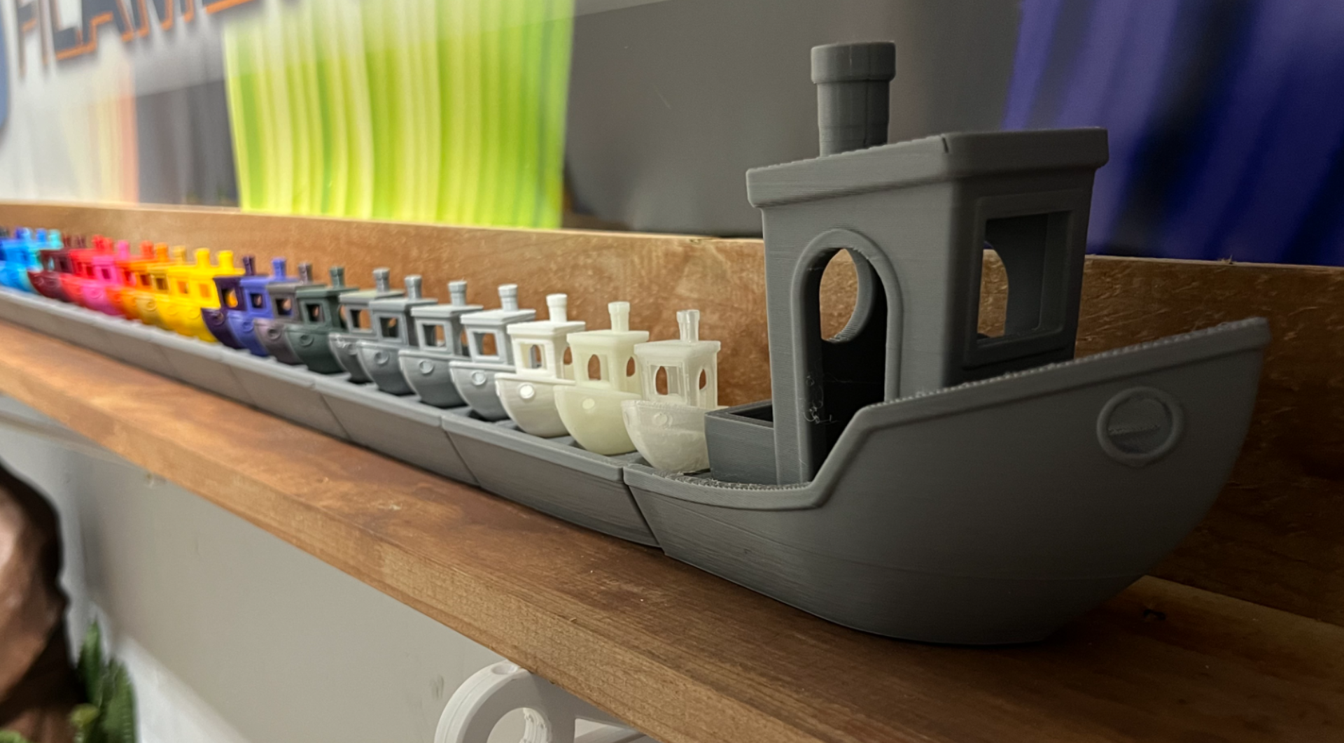 Benchy Hauler Display