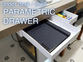 Customizable under Desk / Shelf Parametric Drawer
