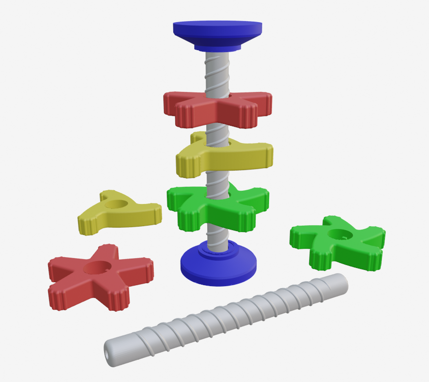 Toddler Screw Toy