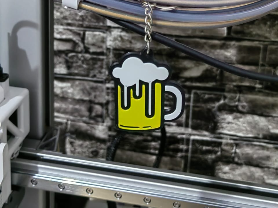 Llavero chopp cerveza