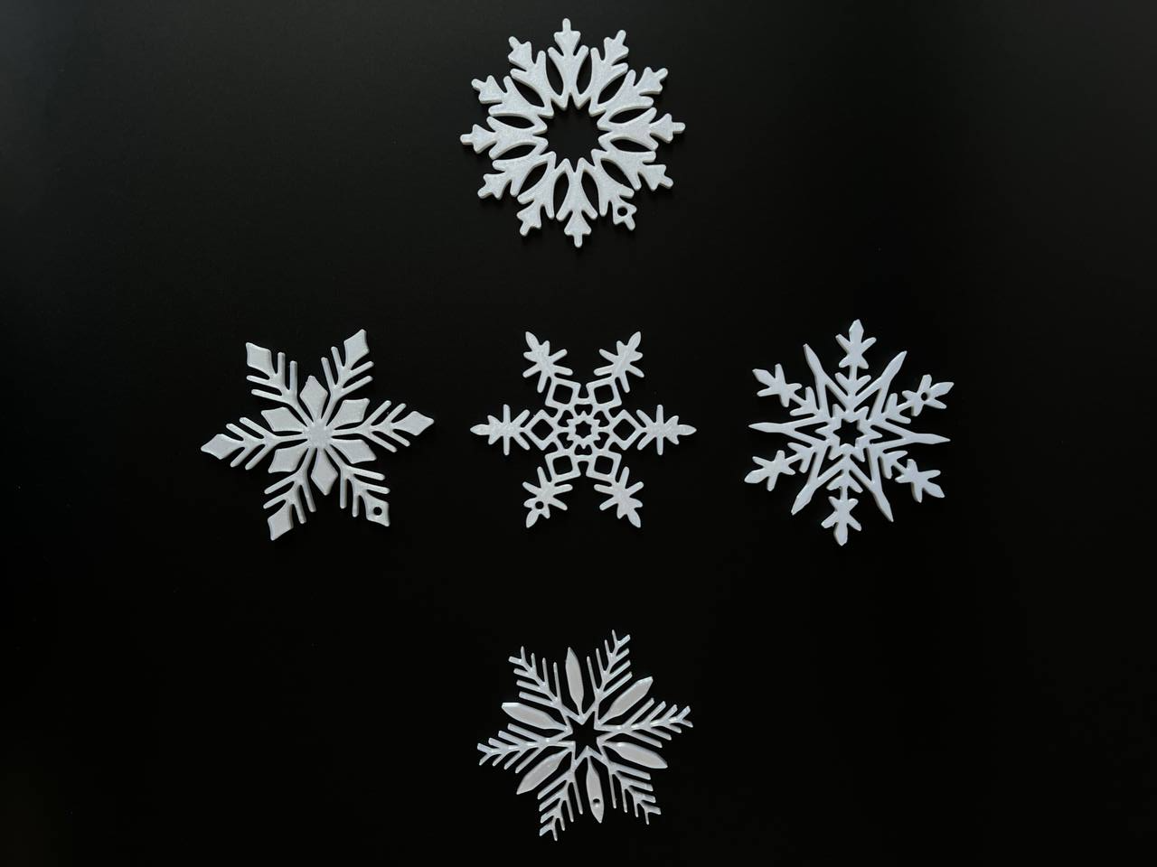3D Snowflake Ornament
