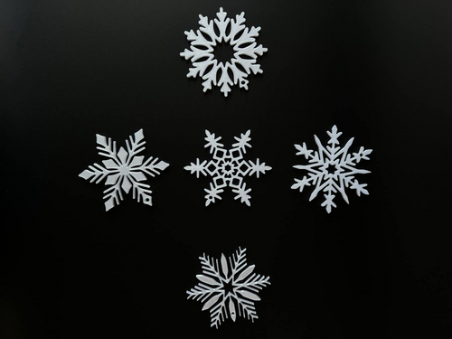 3D Snowflake Ornament