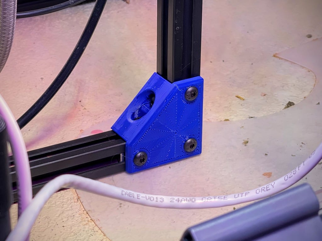 90 Deg Elbow for 2020 extrusion