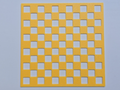 Chess Board Stencil Pattern Template Craft