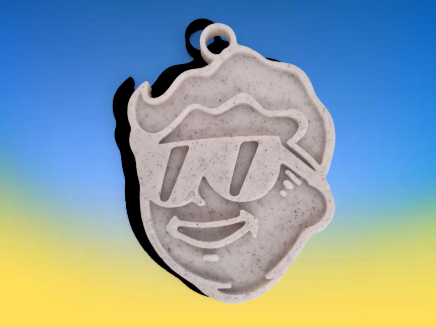 Vault Boy with Sunglasses- Fallout Keychain