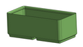 Gridfinity Basic Bin 2x1 4U