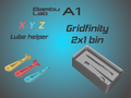 Gridfinity A1/A1Mini/A2L Lube Helper Storage Bin