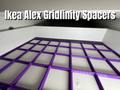 Ikea Alex Gridfinity Spacers