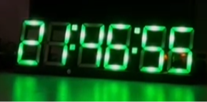 LED DiGi Uhr