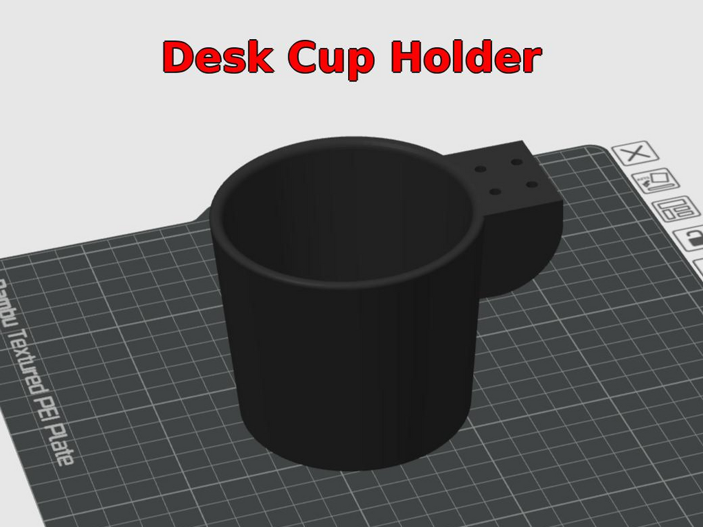 DESK CUP HOLDER - PORTA TAZZA DA SCRIVANIA
