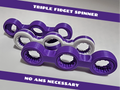 Triple Spinner Fidget Toy