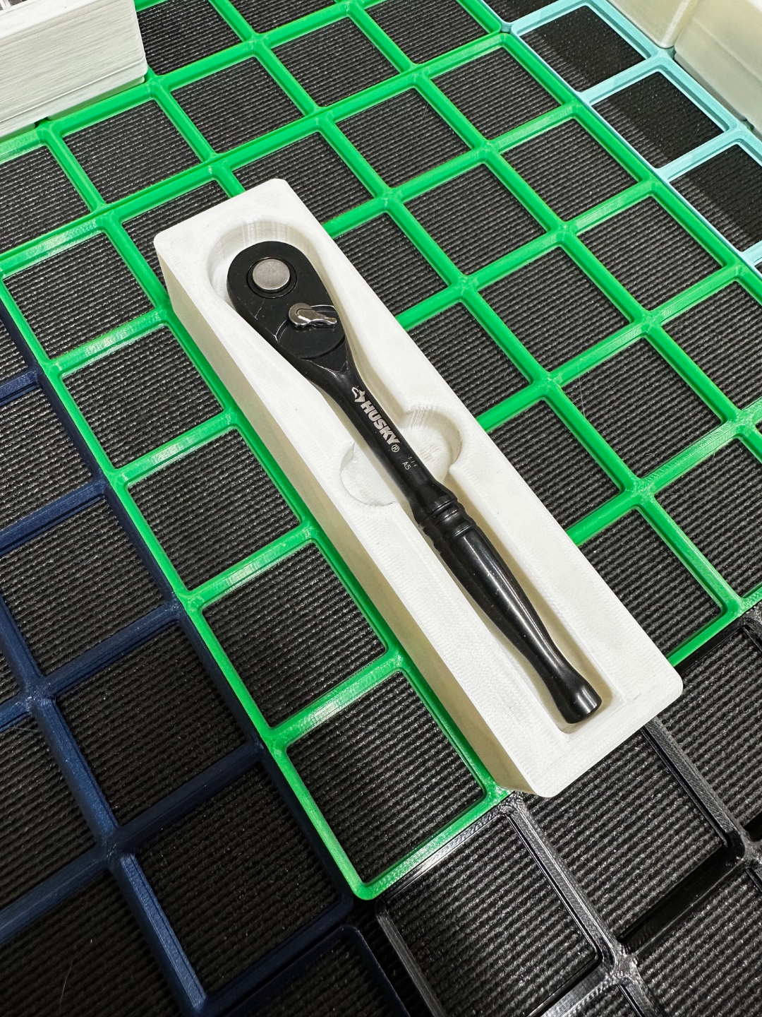 Husky 1/4" Drive Ratchet Gridfinity