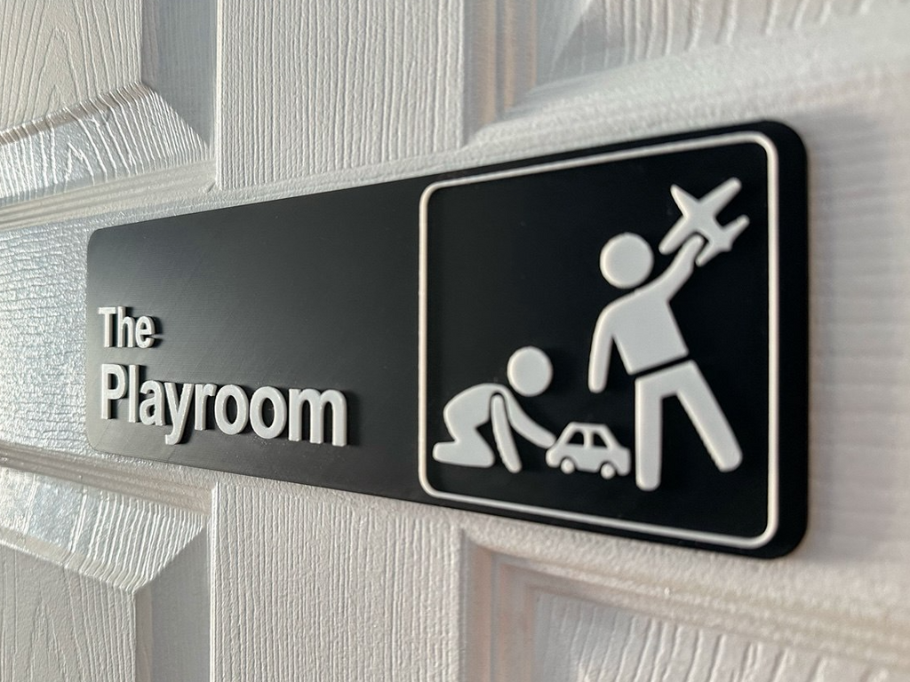 The Playroom Sign (Inspired by The Office Sign)