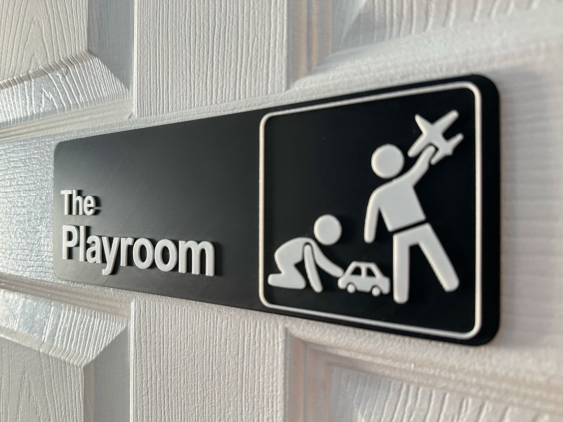 The Playroom Sign (Inspired by The Office Sign)