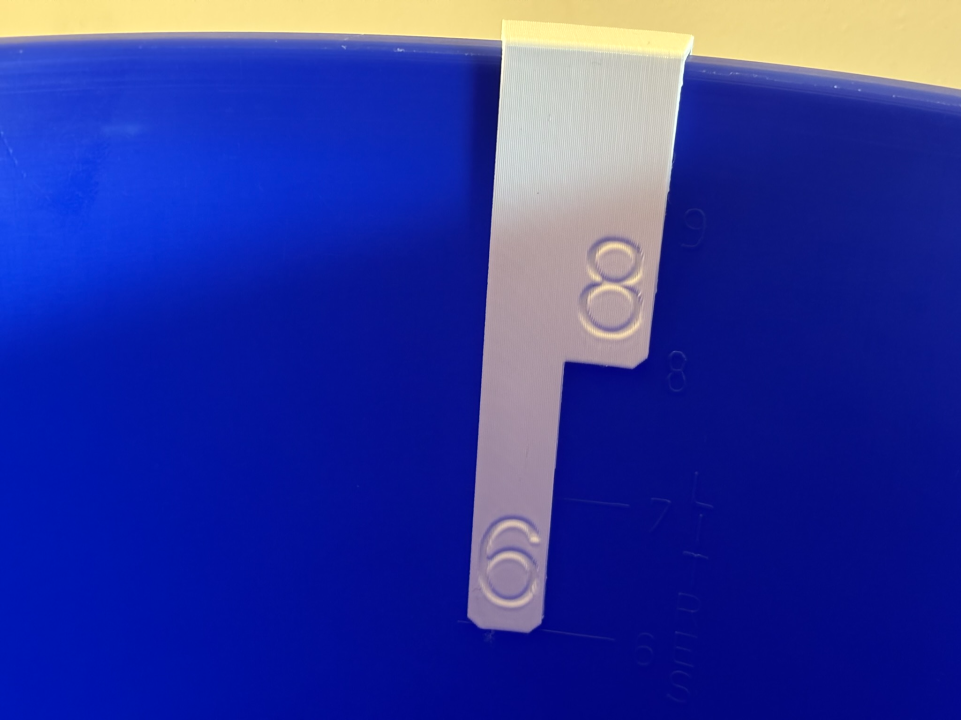 Aquarium Bucket Level - 6L & 8L levels - system