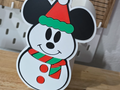 MOUSE SNOWMAN-BATH & BODY WORKS SOAP HOLDER