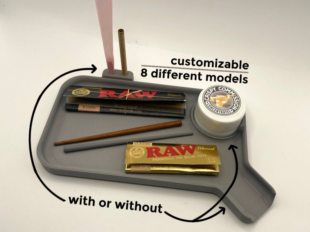 Customizable Rolling Tray