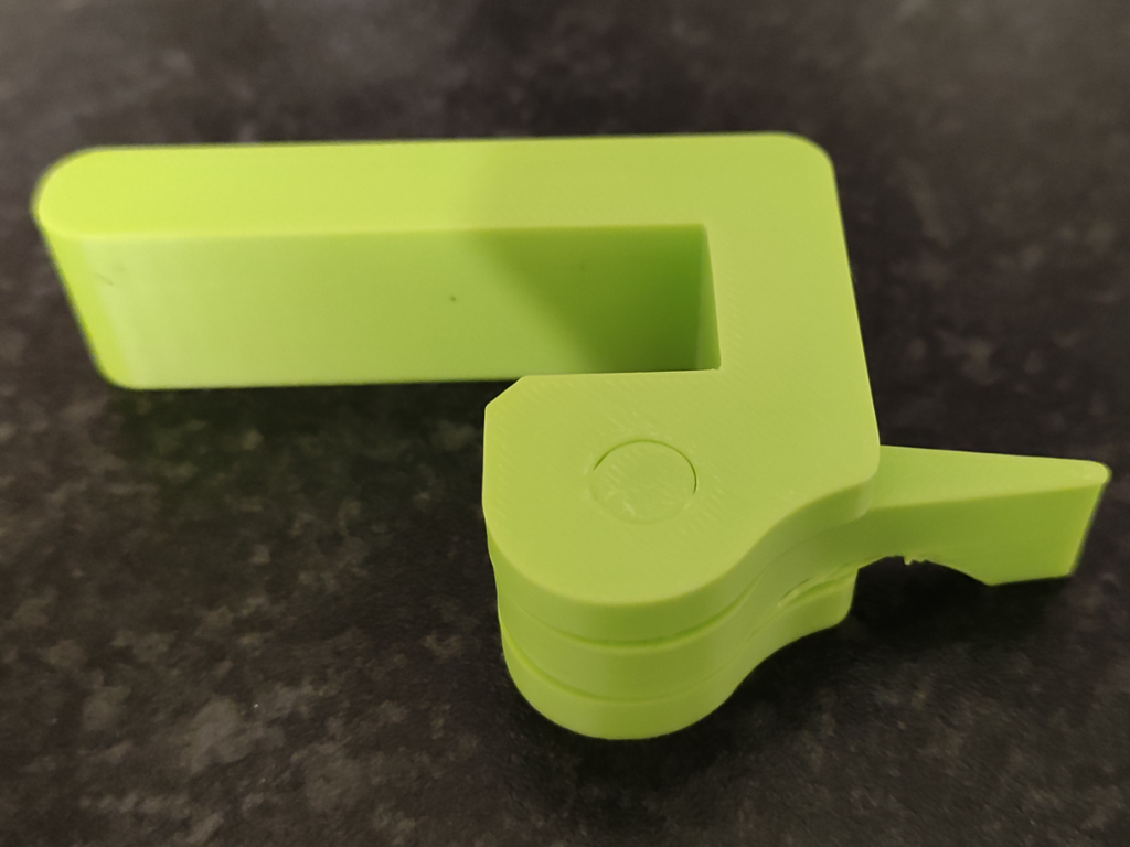 Fence stop cam clamp print in place V2