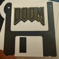 Memorable Games Floppies Coasters - Doom