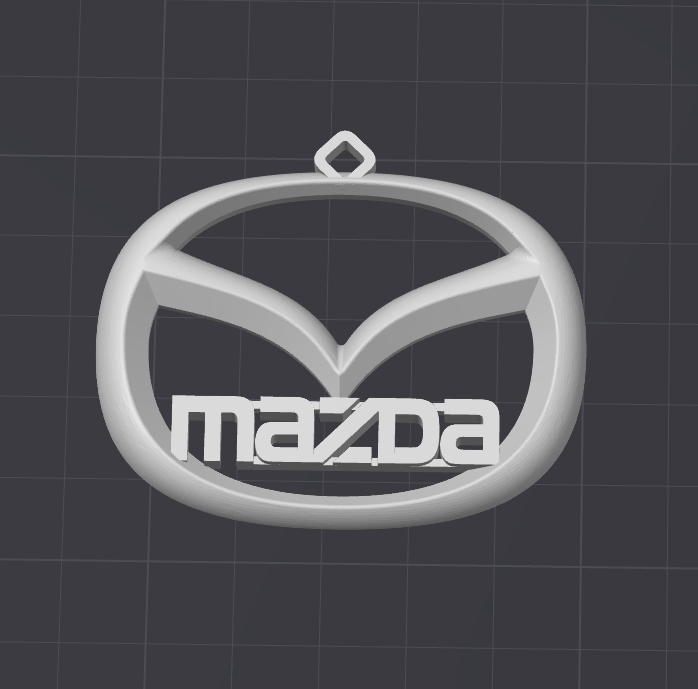 Mazda keychain