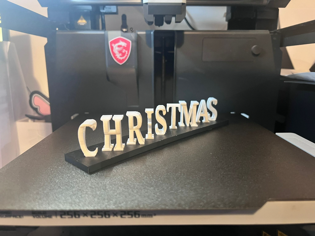 double sided merry christmas dual name