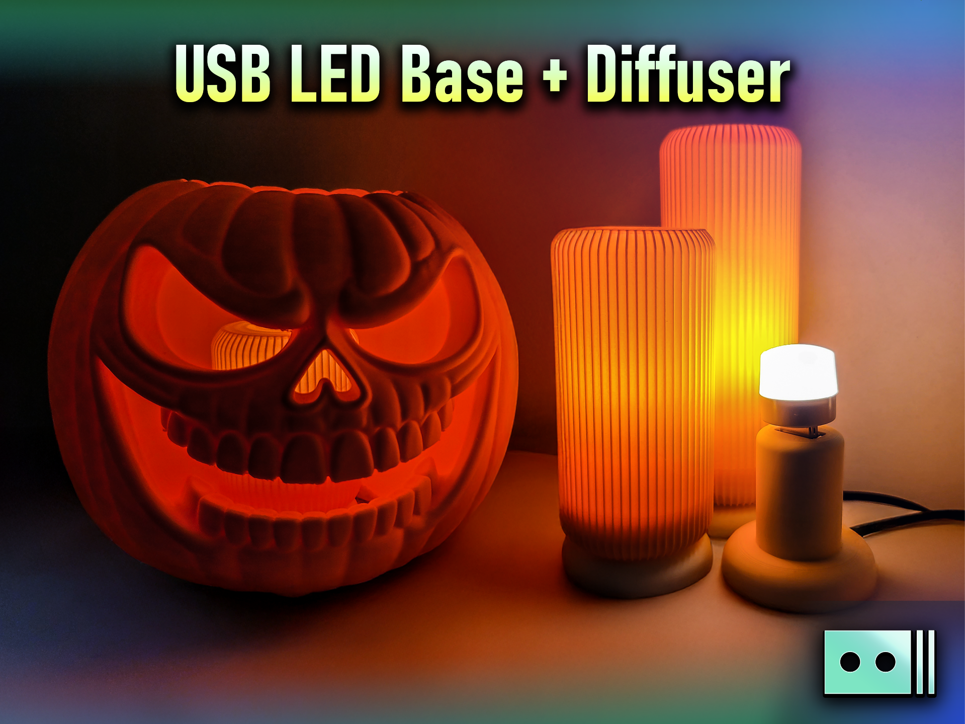USB LED Base + Diffuser