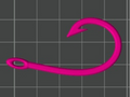 Practice Fishing Hook (Safe Training Aid)