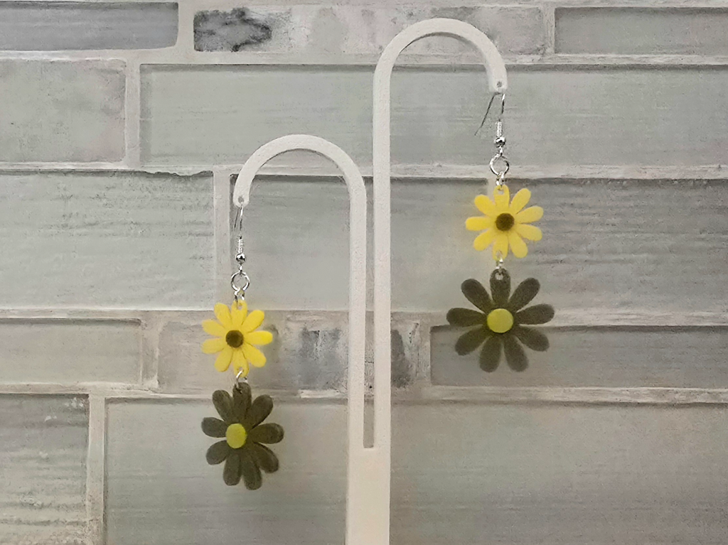 Retro Flower Earrings
