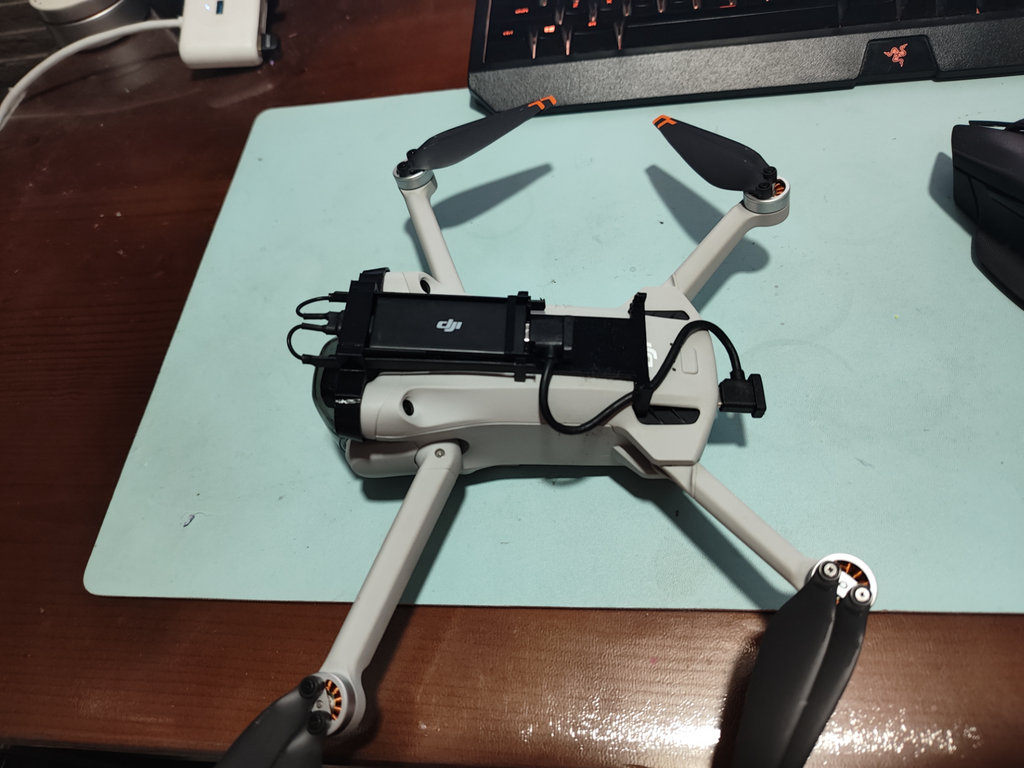 DJI mini3 pro 4G模块 不档GPS信号 超紧