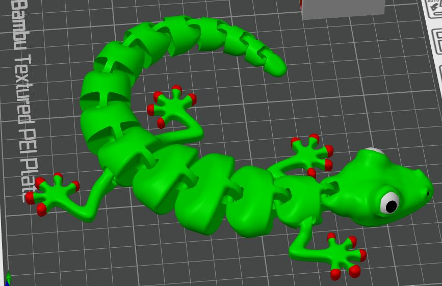 articulated lizard remake
