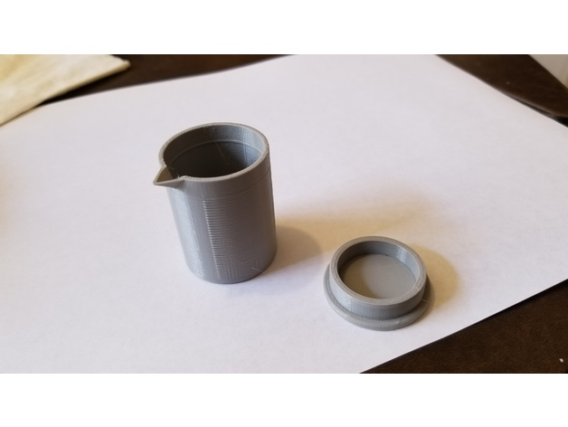 Paint mixer pot