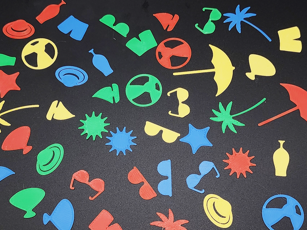Summer Confetti - 12 Shapes