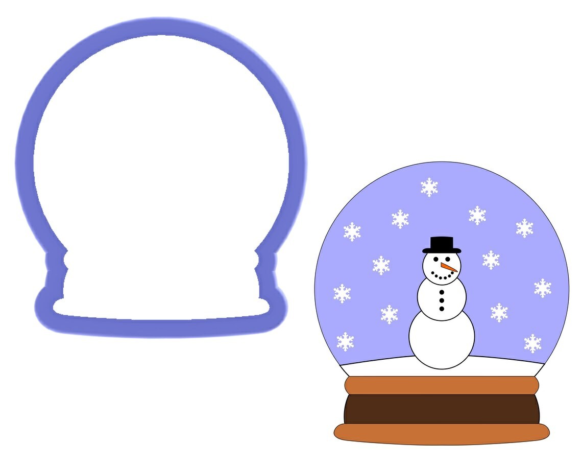 Snow Globe - Cookie Cutter