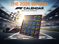 F1 2026 Calendar – 3D Printed Display