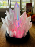 Crystal Cluster Lamp