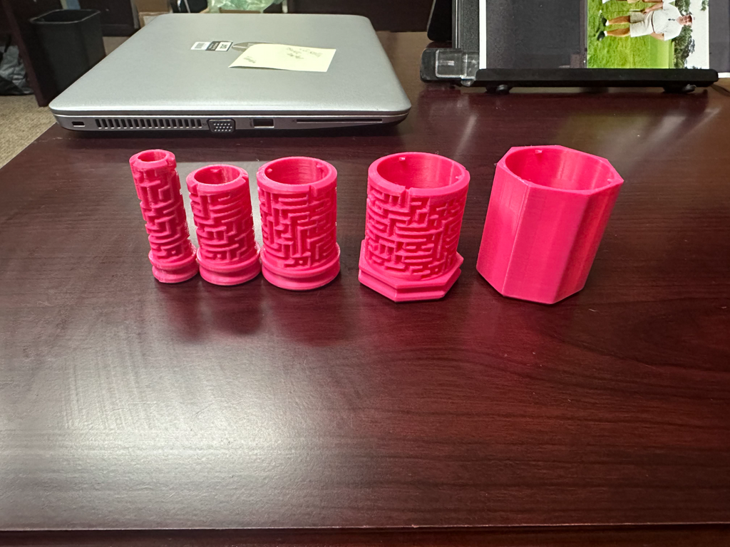 Cylindrical Maze