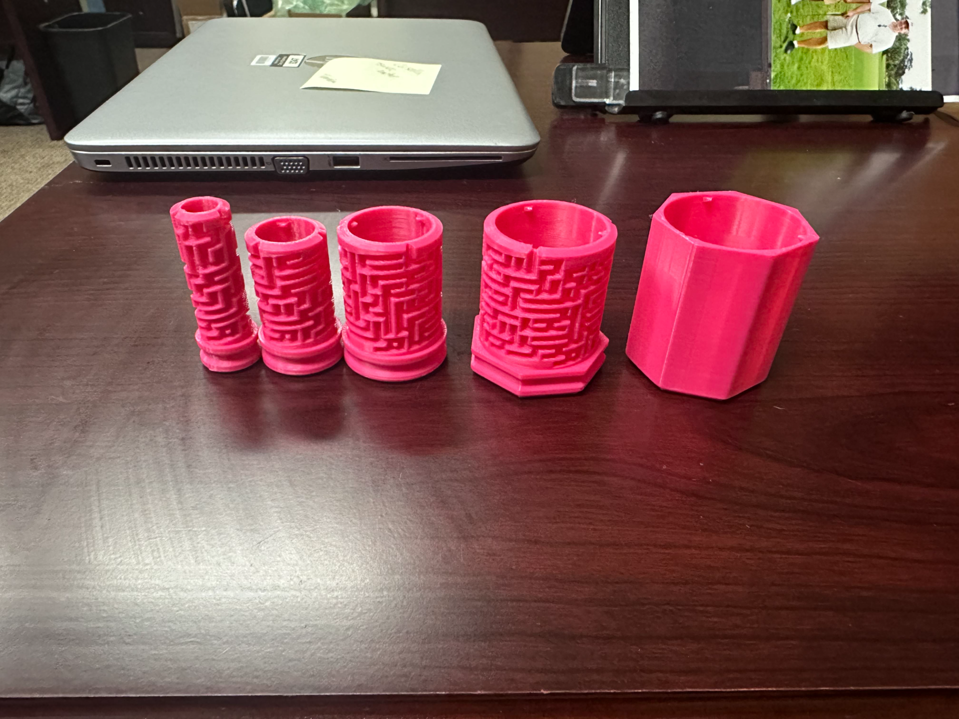 Cylindrical Maze