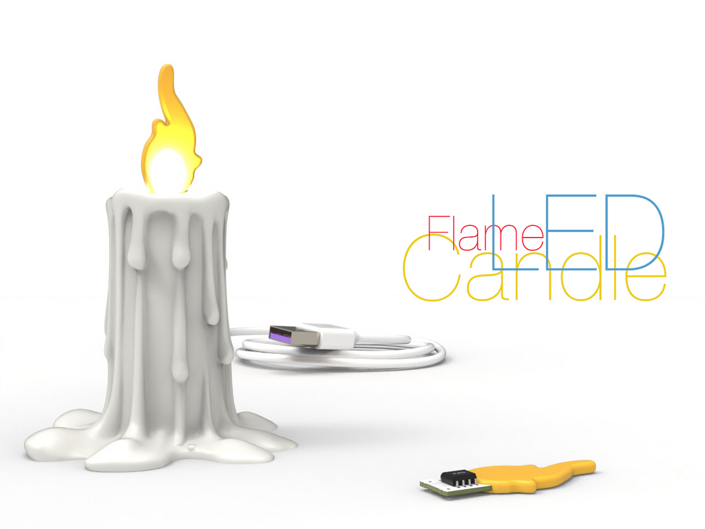 LED Candle Flame: Perfect Deco for Your Interior