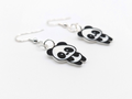 Cute Tiny Panda Earrings - Panda 5 by Amanda Roos