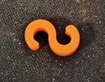 拓竹进料管和喷头线的卡扣