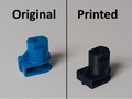 Dashboard trim clip nut fixing 07131472727 (blue)