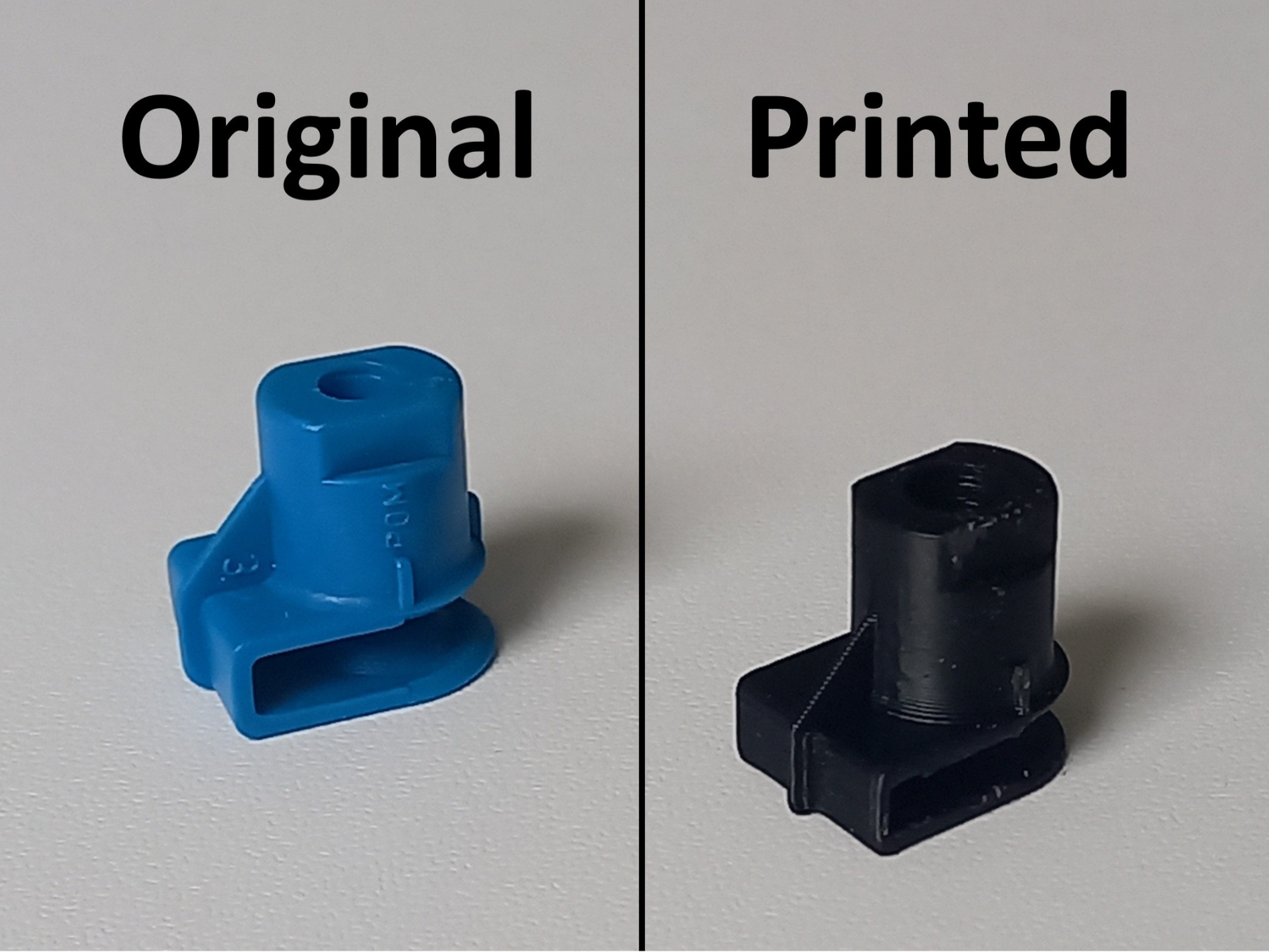 Dashboard trim clip nut fixing 07131472727 (blue)