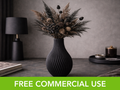 Modern Design Decorative Vase FREE COMMERCIAL USE!