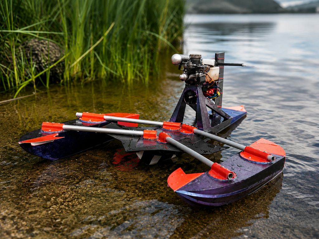 Nitro air-boat rc