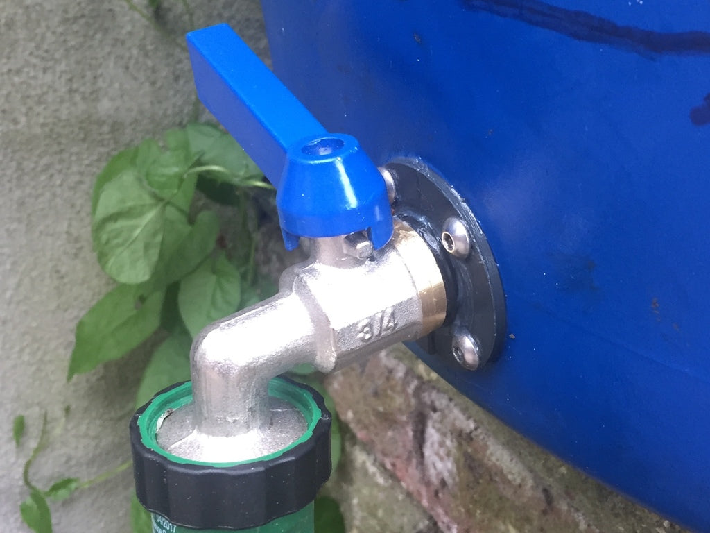 3/4" faucet mount for rain catchment