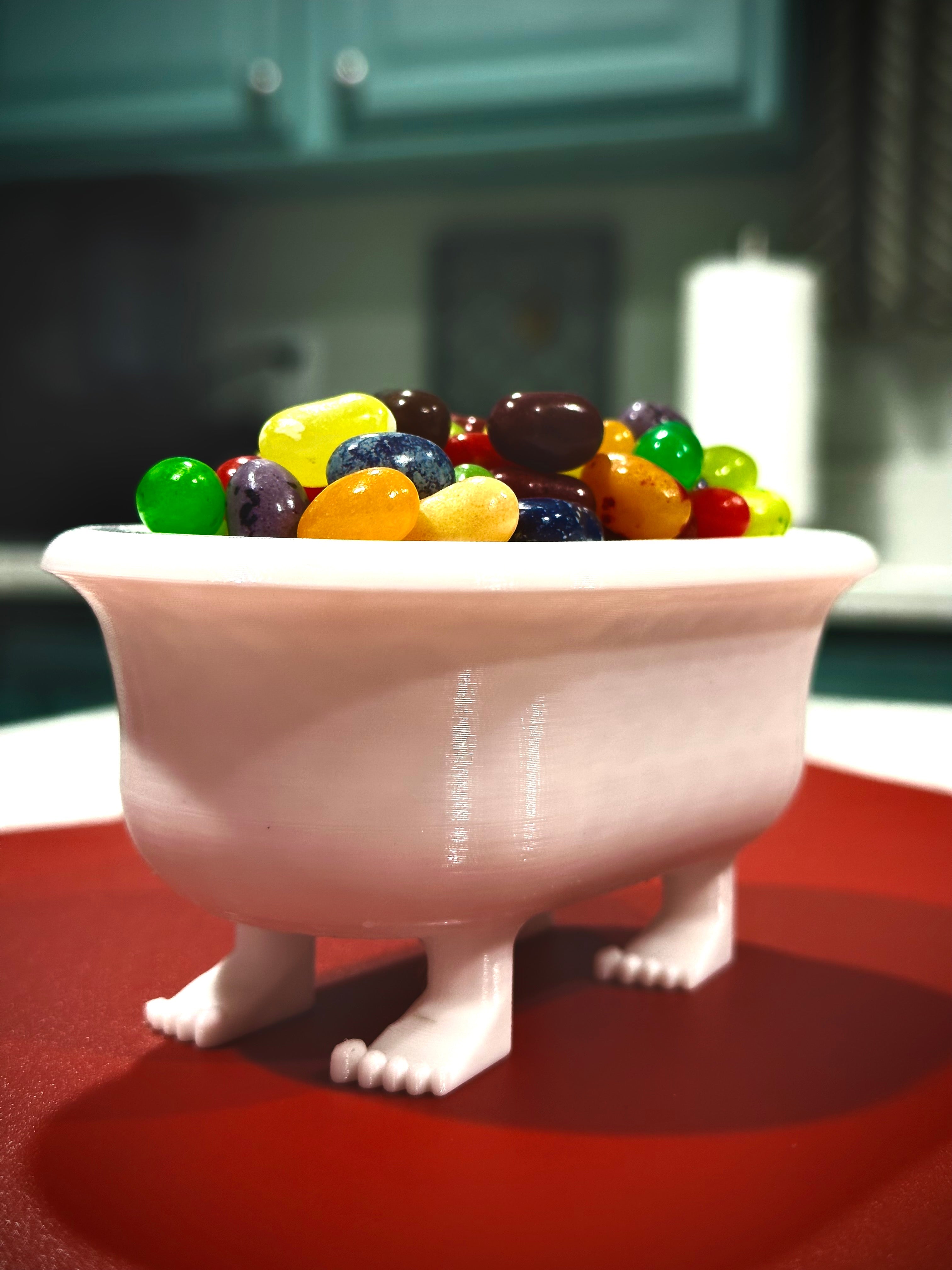 Bathtub Human Foot Bowl - Snack Bowl - Home Decoration