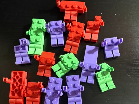 Brick Blocks Minifigs Pieces
